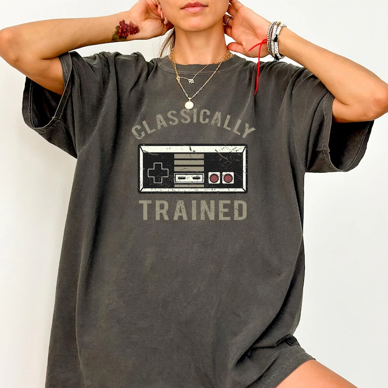 Retro Gaming T Shirt - Klassiek Gamer T-shirt, Retro Gaming Tee,