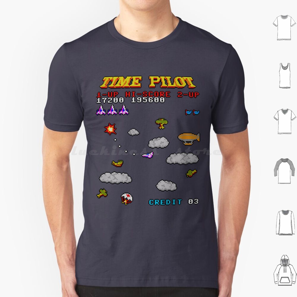 Time Pilot 2 T-shirt Katoen He - Retro Gaming T Shirt recensie en prijs